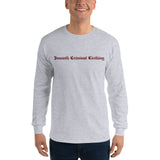 King's Cross SC Text Men’s Long Sleeve Shirt | Back Print