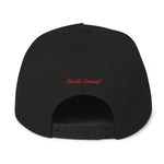 Smooth Criminal Classic Flat Bill Snap Back - Black