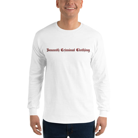 King's Cross SC Text Men’s Long Sleeve Shirt | Back Print