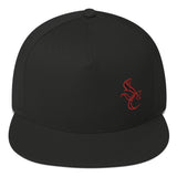 Smooth Criminal Classic Flat Bill Snap Back - Black