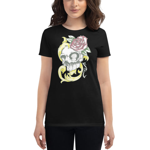 Women's short sleeve SC Skull t-shirt