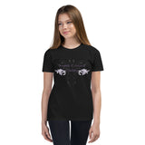 Youth Girls Pinstripe Short Sleeve T-Shirt